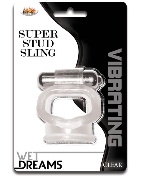 Wet Dreams Wet Dreams Super Stud Sling - Clear - Image 2