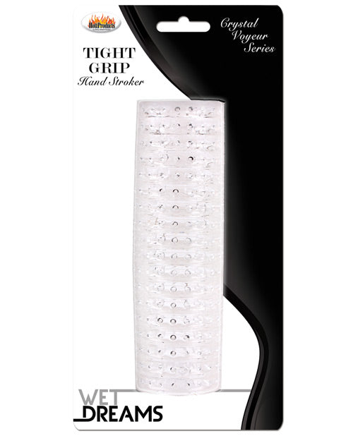 Wet Dreams Wet Dreams Tight Grip Stroker - Clear - Image 2
