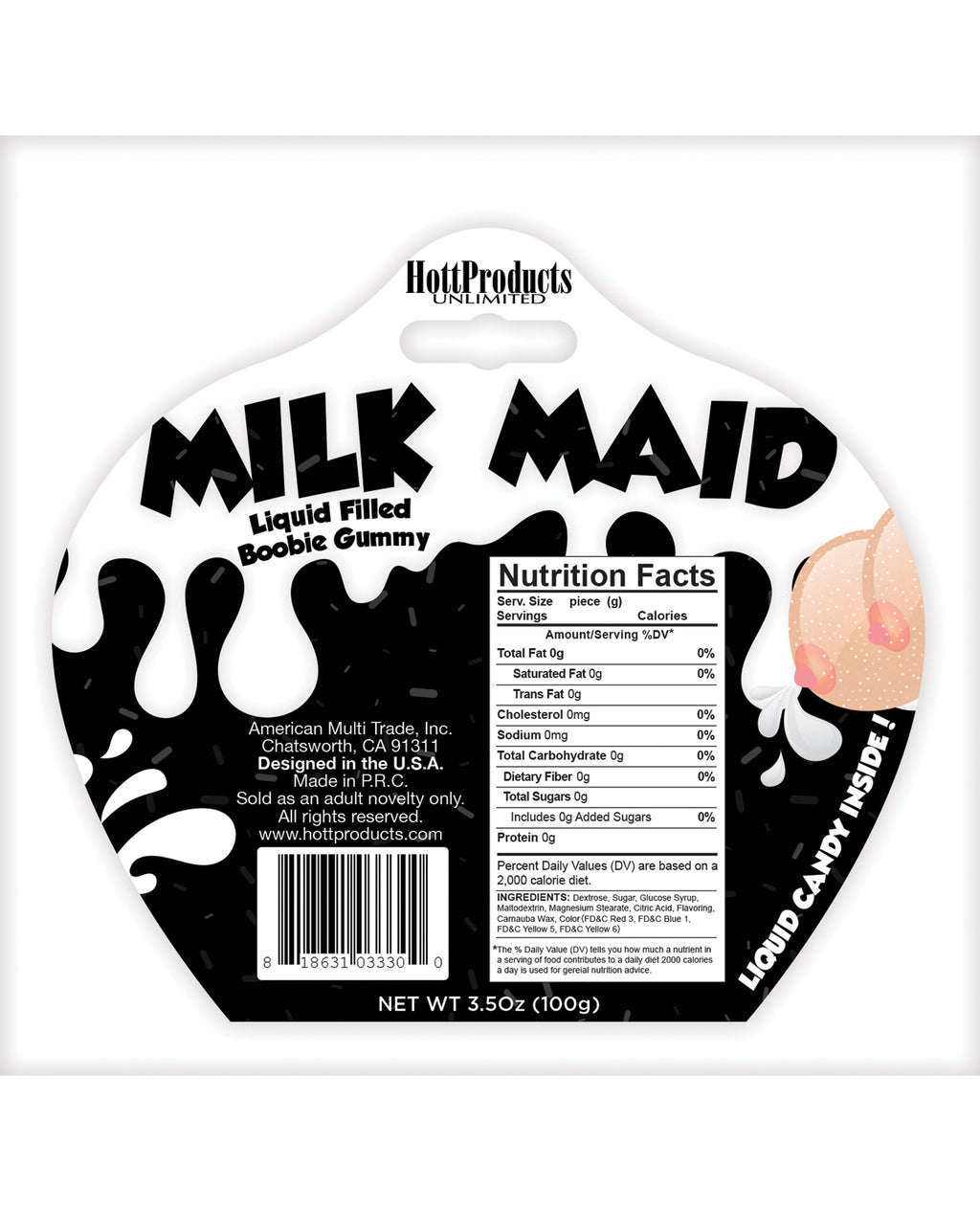Cum Shots Milk Maid Liquid Filled Boobie Gummy - Image 5