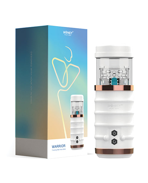Honey Play Box Warrior Auto Thrusting Male Masturbator - White - Image 9
