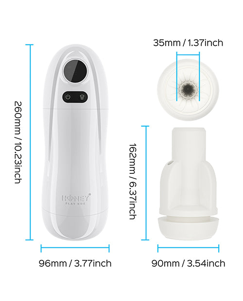 Honey Play Box Kai 2 Automatic Blowjob Masturbator - White - Image 6