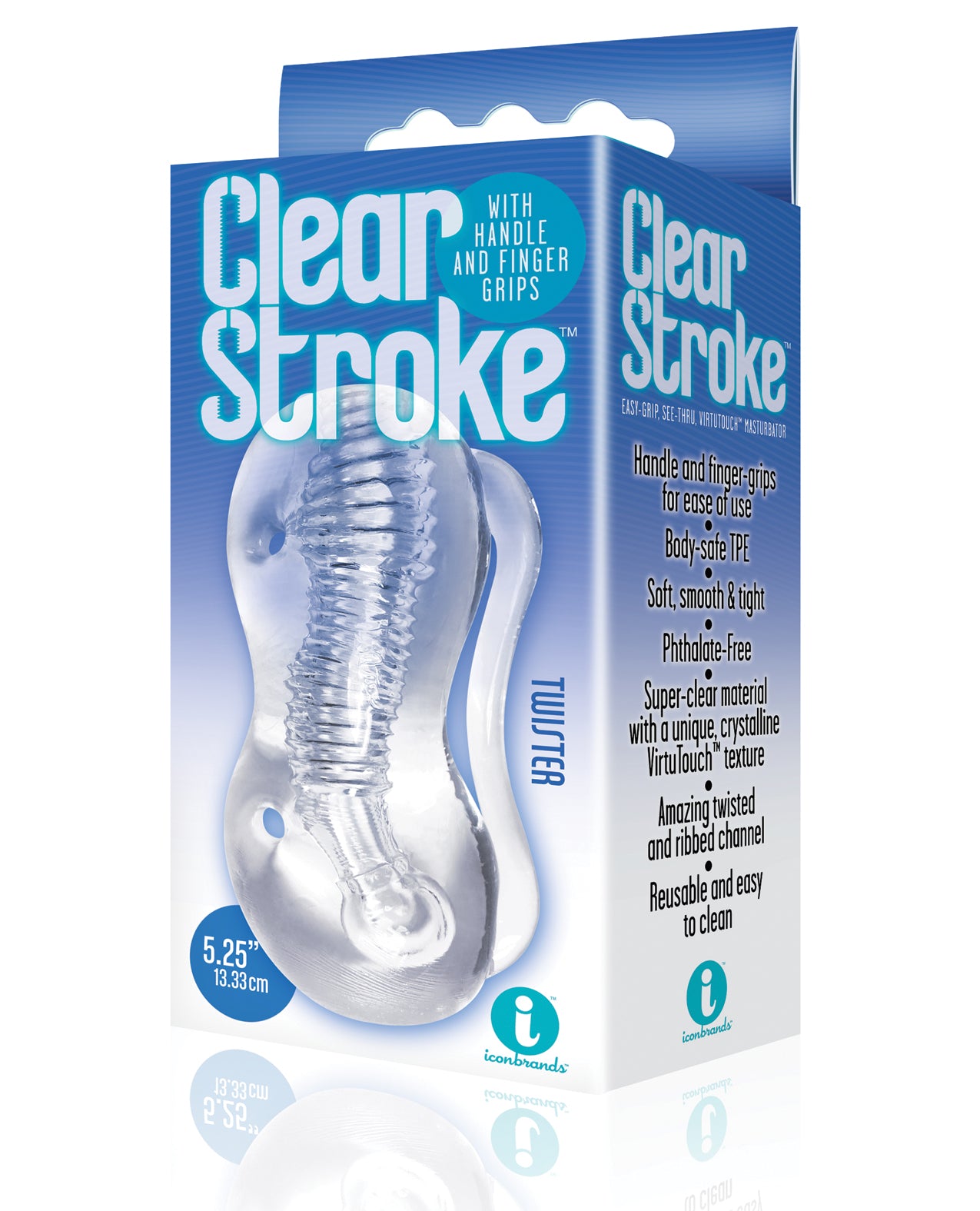 The 9s The 9's Clear Stroke Twister Masturbator - Image 3