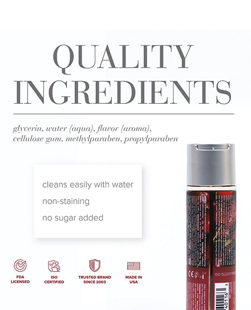 JO H2O - Cherry Lubricant 4 oz