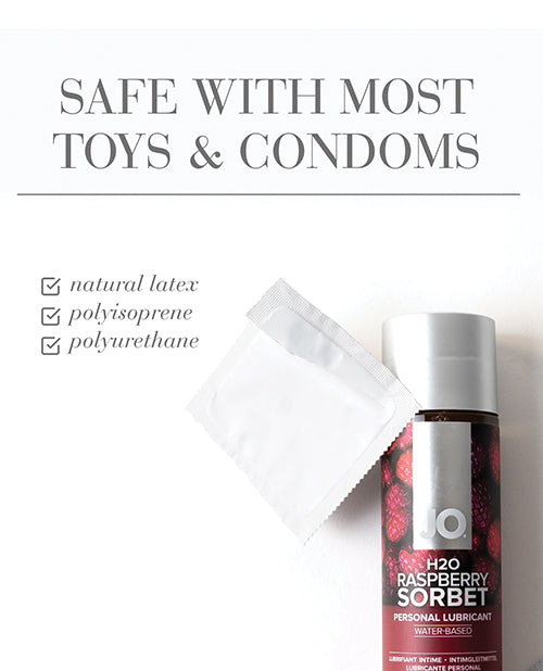 JO H2O - Raspberry Lubricant 4 oz