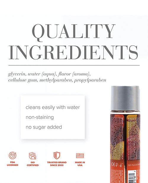 JO H2O - Peach Lubricant 4 oz