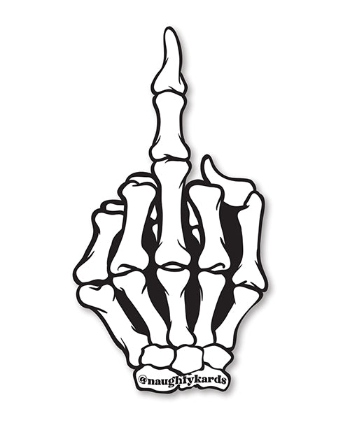 Halloween Bone Over Sticker Sticker - Pack of 3