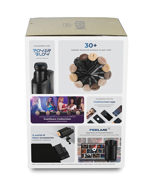 Kiiroo Kiiroo Keon New Box Combo Set w/Stroker - Black - Image 4