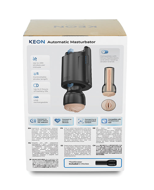 Kiiroo Kiiroo Keon New Box Combo Set w/Stroker - Black - Image 3