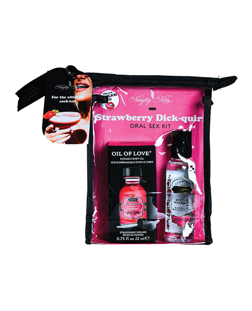 Kama Sutra Kama Sutra Strawberry Dick-Quiri Flavored Oral Sex Kit - Image 3