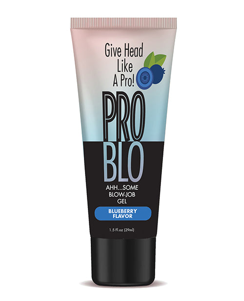 Pro Blo Pro Blo Oral Pleasure Gel - Blueberry - Image 5
