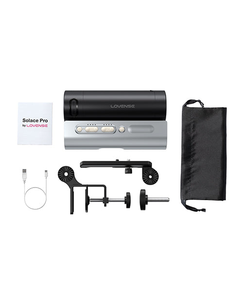 Lovense Lovense Solace Pro Thrusting Masturbator - Black - Image 6