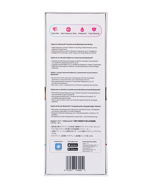 Lovense Hyphy Hi-Frequency Stimulator - Purple