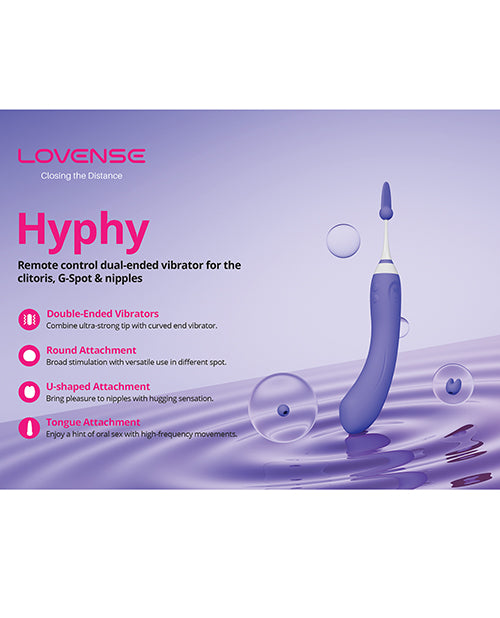 Lovense Hyphy Hi-Frequency Stimulator - Purple