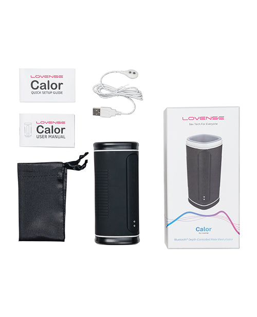 Lovense Lovense Calor Compact Heating Masturbator - Black - Image 5