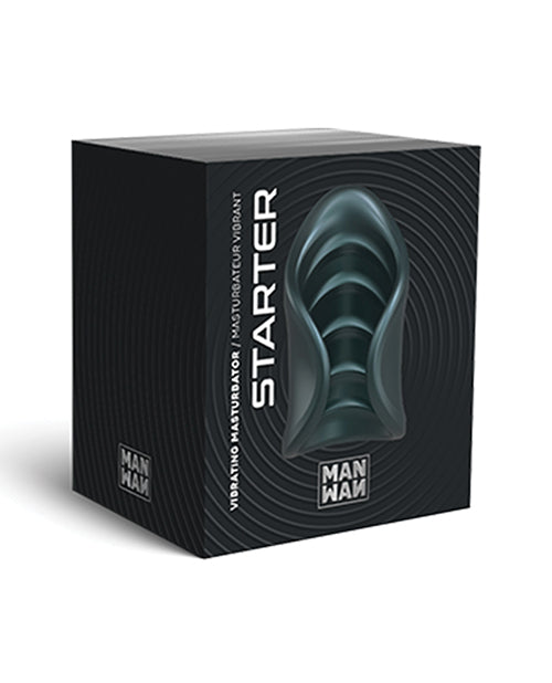 Manwan Manwan Starter Travel Vibrating Masturbator - Pine Grey - Image 5