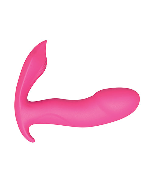 Dorcel Secret Clit Dual Stim Heating and Voice Control - Pink