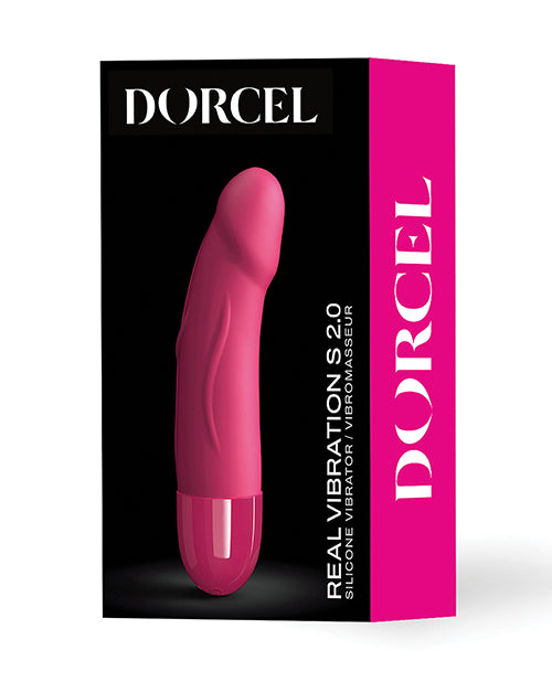 Dorcel Real Vibration S 6" Rechargeable Vibrator - Pink