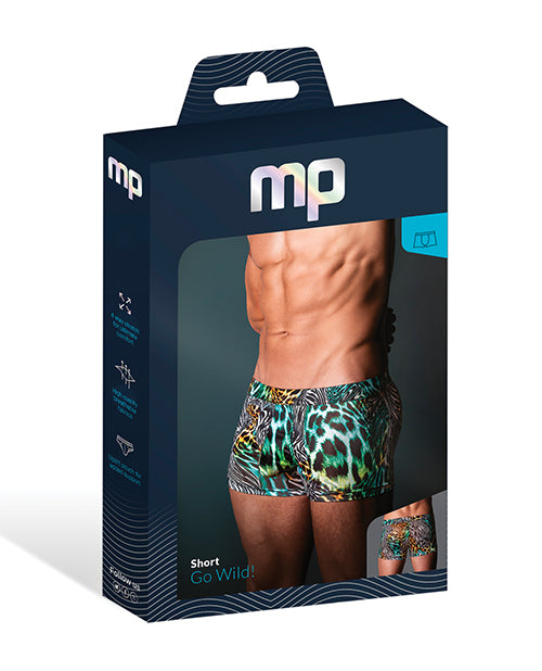 Go Wild Uplift Mini Short - Animal Multi SM