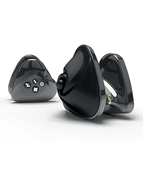 Mystim Hearts Desire eStim Layon Vibrator - Black