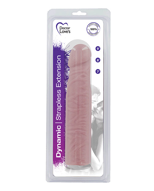 Doctor Love Dynamic Strapless 9" Extension - Use w/ or w/o Erection