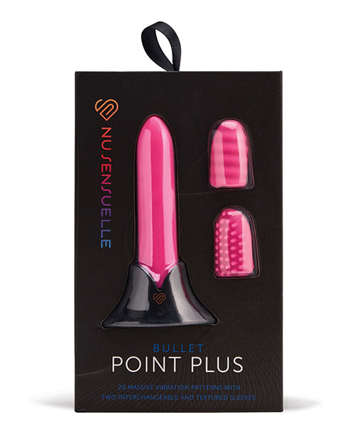 Nu Sensuelle Point Plus Rechargeable Bullet - Pink