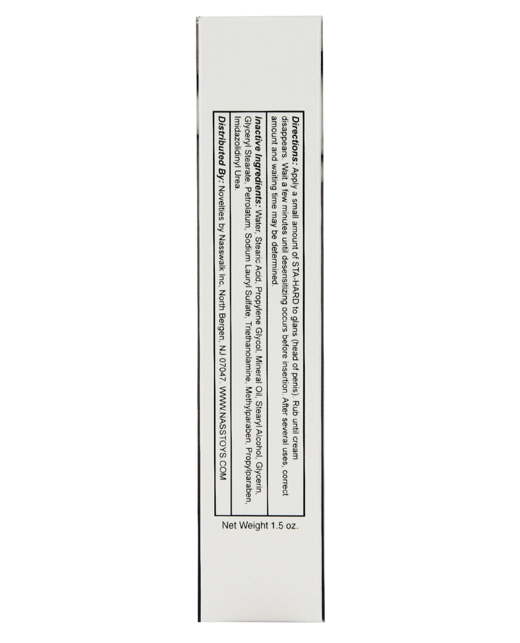 Original Sta-Hard Cream - 1.5 oz