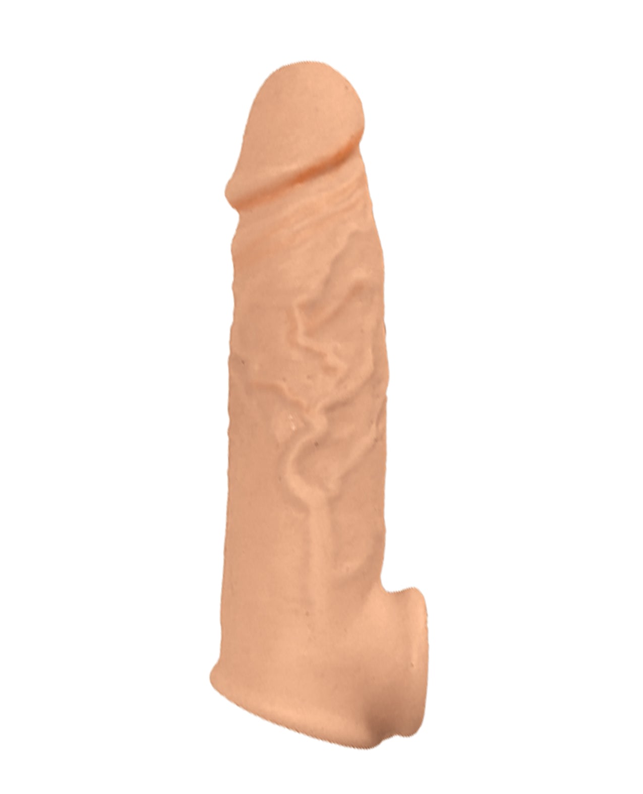 Natural Realskin Natural Realskin Vibrating Penis Xtender - White - Image 4