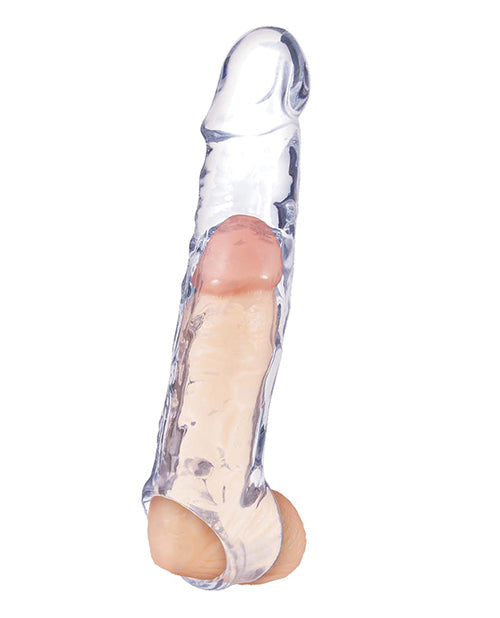 Nasstoys Magic 6.5" Penis Extender & Ball Strap - Clear - Image 6