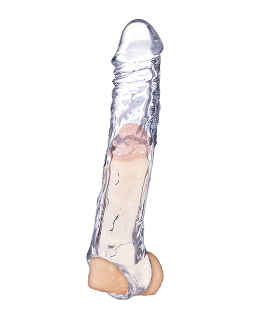 Nasstoys Magic Penis Extender & Ball Strap 7.5" - Clear - Image 3