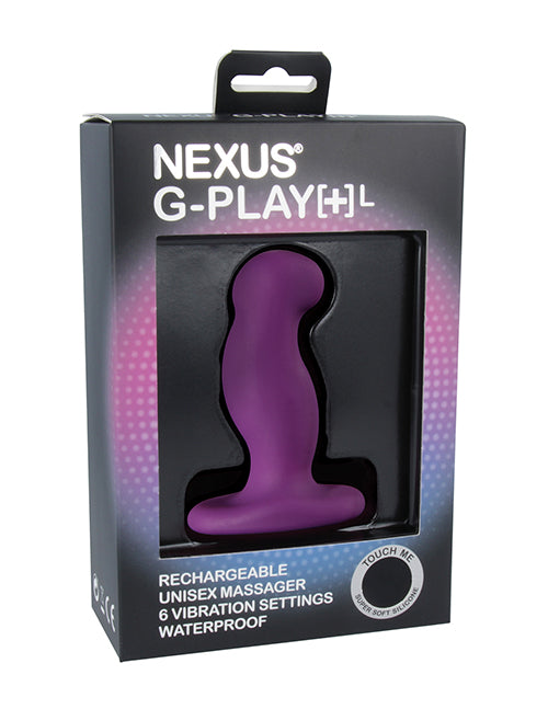 Nexus GPLAYLRG Unisex Rechargeable Vibrator - Purple