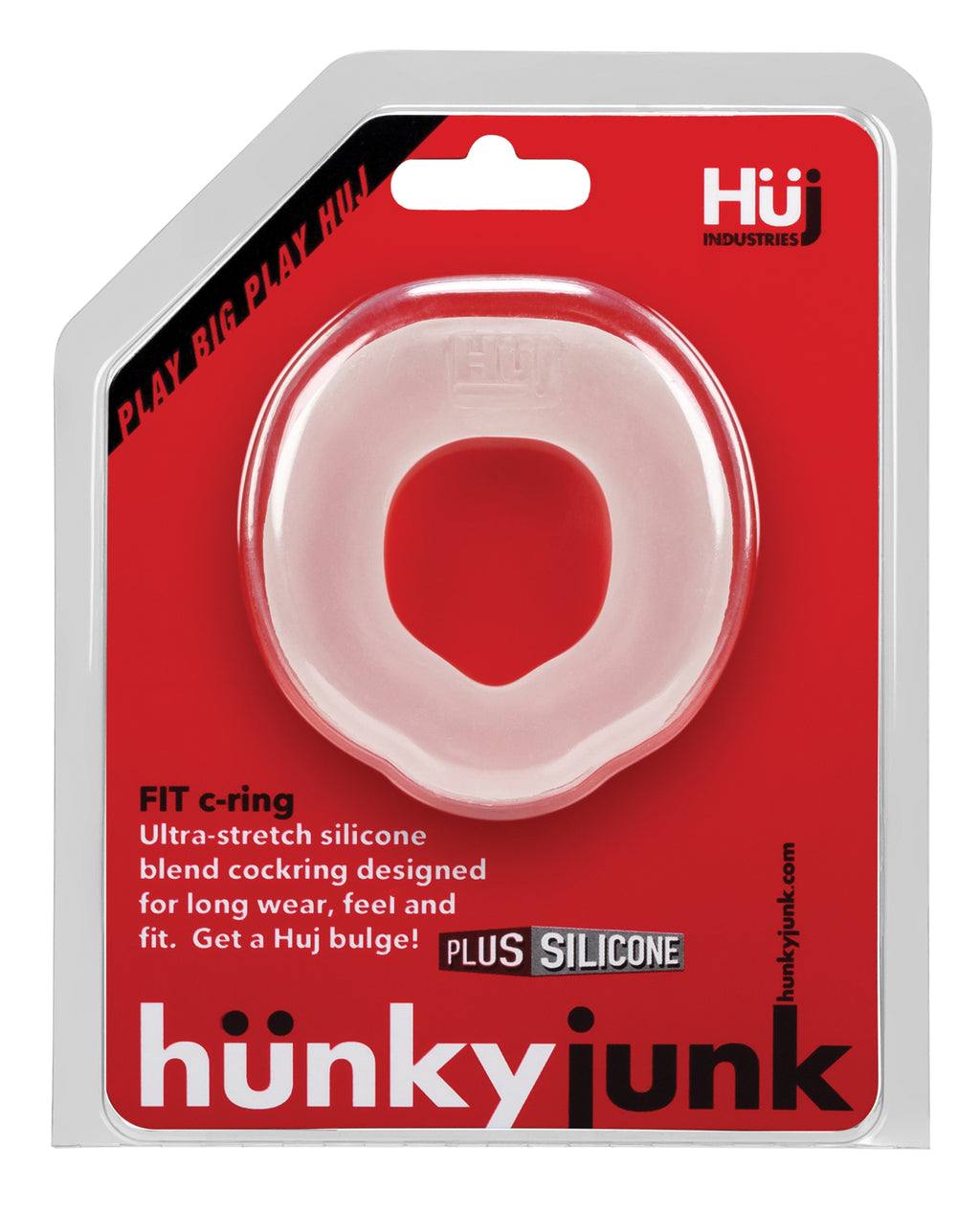 Hunky Junk Fit Ergo C-Ring - Ice