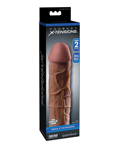 Fantasy X-tensions Mega 2" Extension - Brown