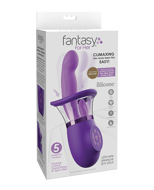 Fantasy for Her Ultimate Pleasure Pro Plus - Purple