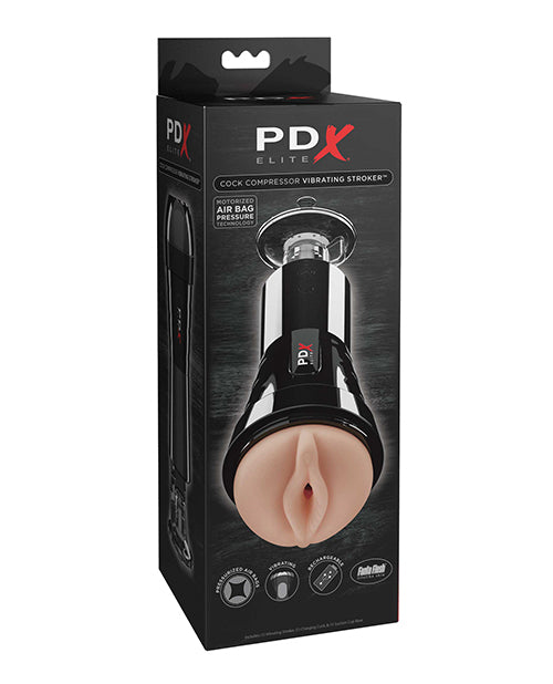 PDX Elite Pipedream Extreme Elite Cock Compressor Vibrating Stroker - Image 6