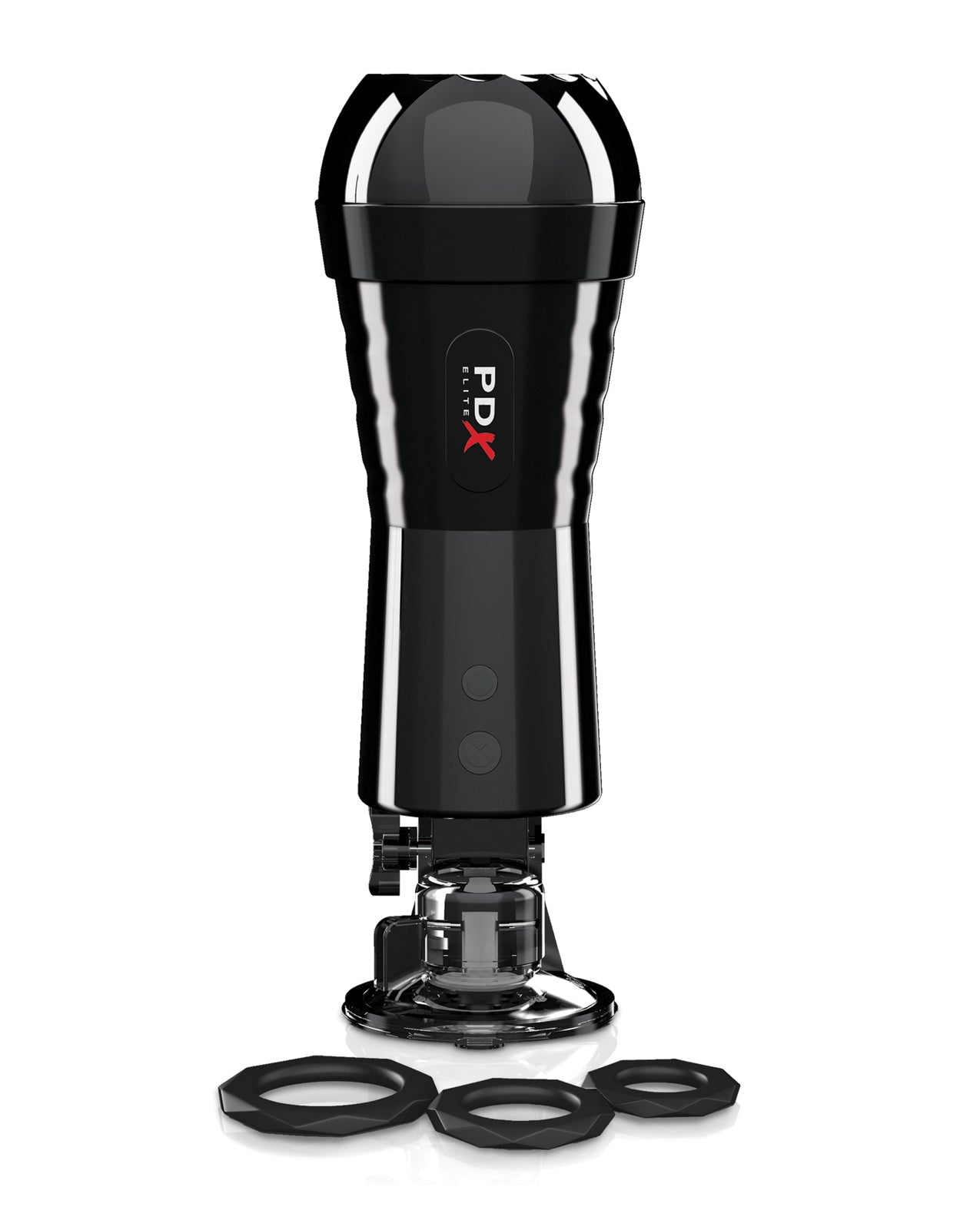 PDX Elite Pipedream Extreme Elite Cock Compressor Vibrating Stroker - Image 9