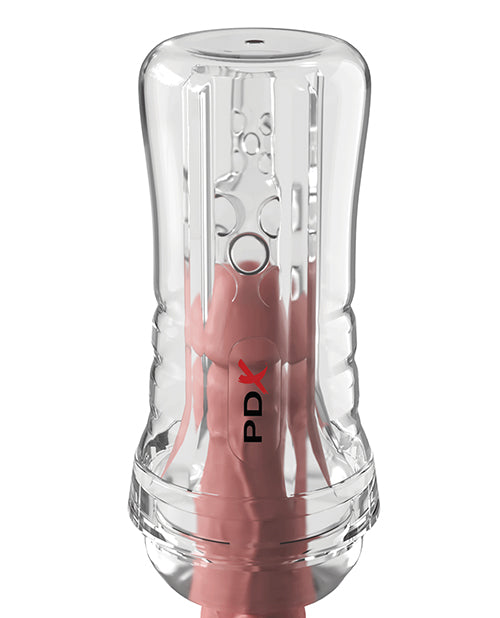 PDX Elite PDX Elite ViewTube See-Thru EZ-Grip Stroker - Clear - Image 4