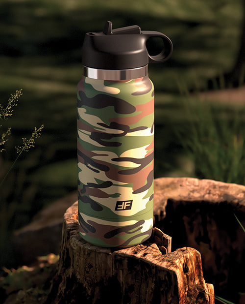 PDX Plus PDX Plus Fap Flask Happy Camper Stroker - Frosted/Camo - Image 6