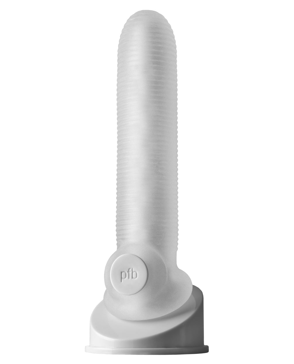 Perfect Fit Perfect Fit Fat Boy Micro Ribbed Sheath 7.5" - Clear - Image 2
