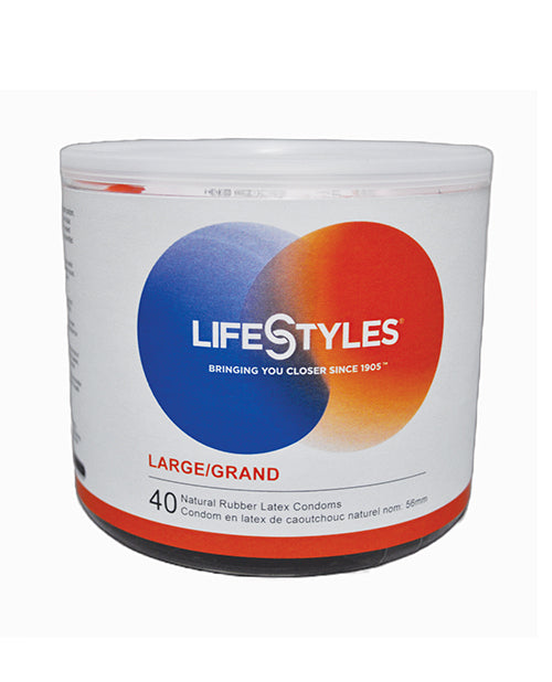 Lifestyles Lifestyles Large Condoms - Bowl of 40 - Image 2