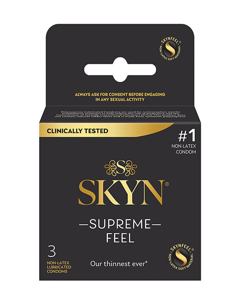 Lifestyles Lifestyles SKYN Supreme Feel Condoms - Pack of 3 - Image 2
