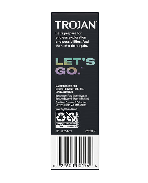 Trojan BareSkin EveryTHIN Condoms - Variety Pack of 10
