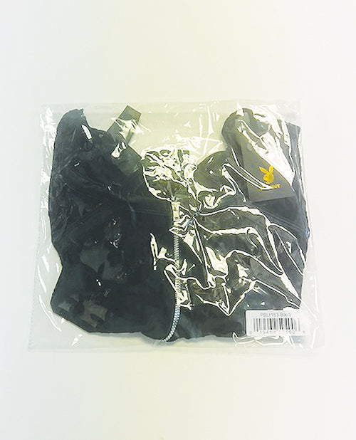 Playboy Bunny Charm Teddy - Black SM