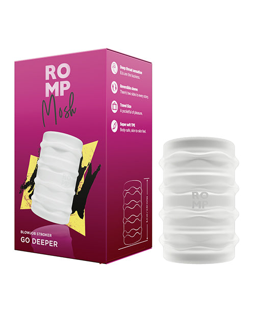 ROMP ROMP Mosh BJ Stroker - Clear - Image 9