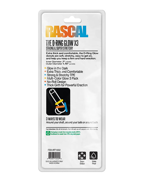 Rascal The D-Ring Glow X3