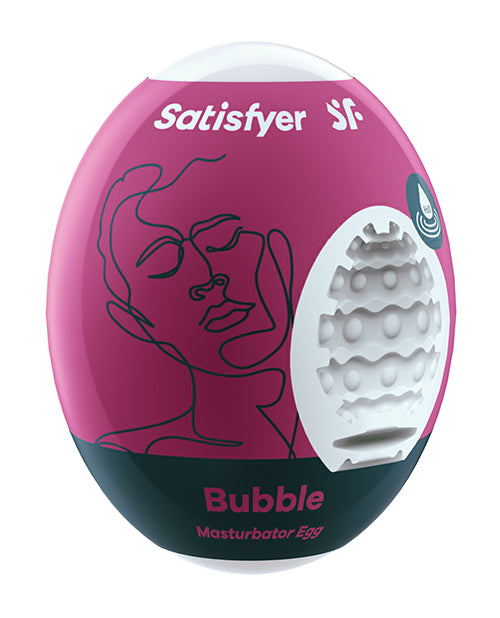 Satisfyer Satisfyer Masturbator Egg Bubble - Violet