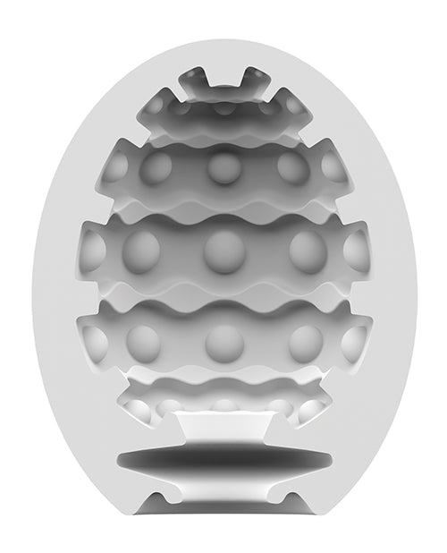 Satisfyer Satisfyer Masturbator Egg Bubble - Violet - Image 2