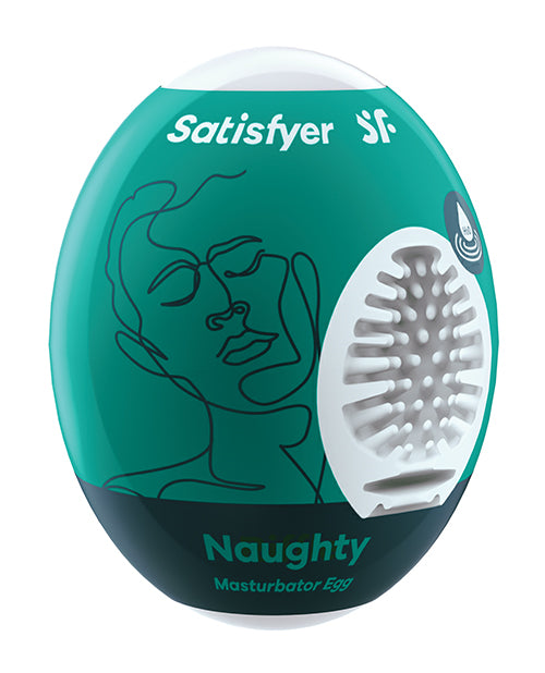 Satisfyer Satisfyer Masturbator Egg Naughty - Dark Green