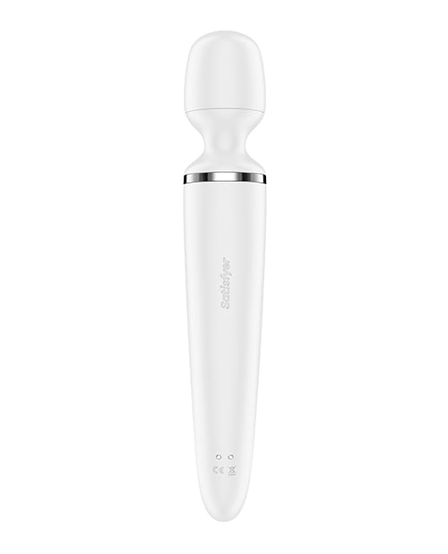 Satisfyer Wand-er Woman - White/Chrome