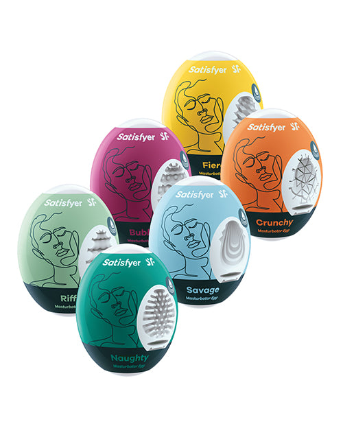 Satisfyer Satisfyer Masturbator Egg 6er Set - Assorted