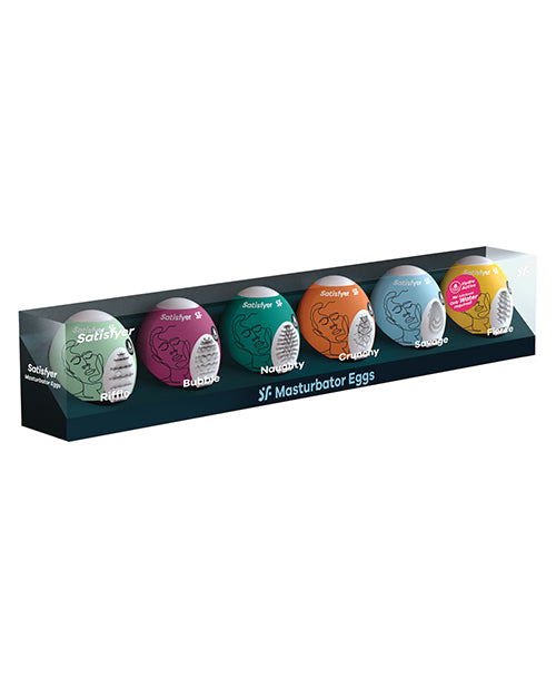 Satisfyer Satisfyer Masturbator Egg 6er Set - Assorted - Image 2
